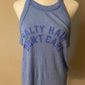 VS PINK “Salty Hair Don’t Care” tank top